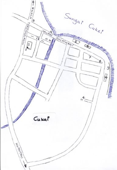 Map of Cukai