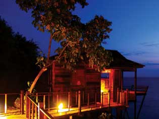 The exclusive paradise on earth Japa Mala Resort.