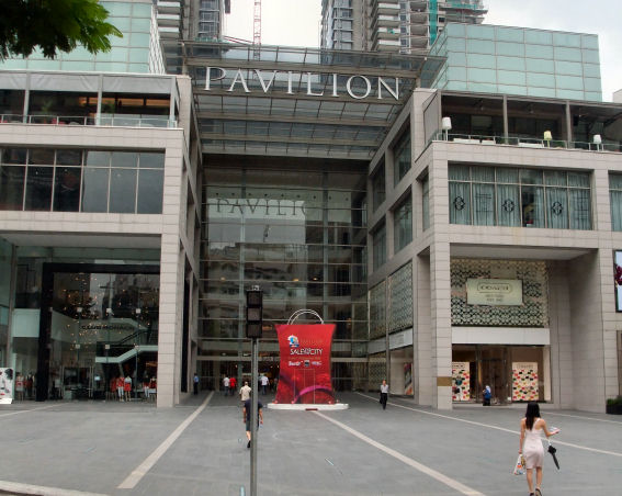 Nieuw winkelcentrum - Pavilion