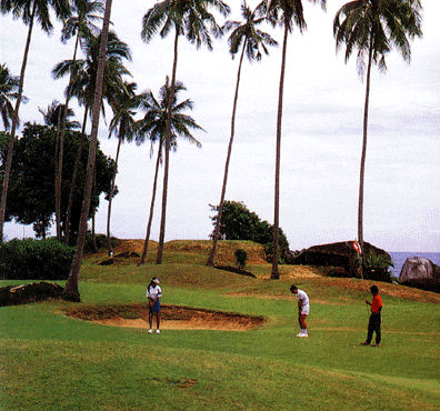 Golfen op Tioman